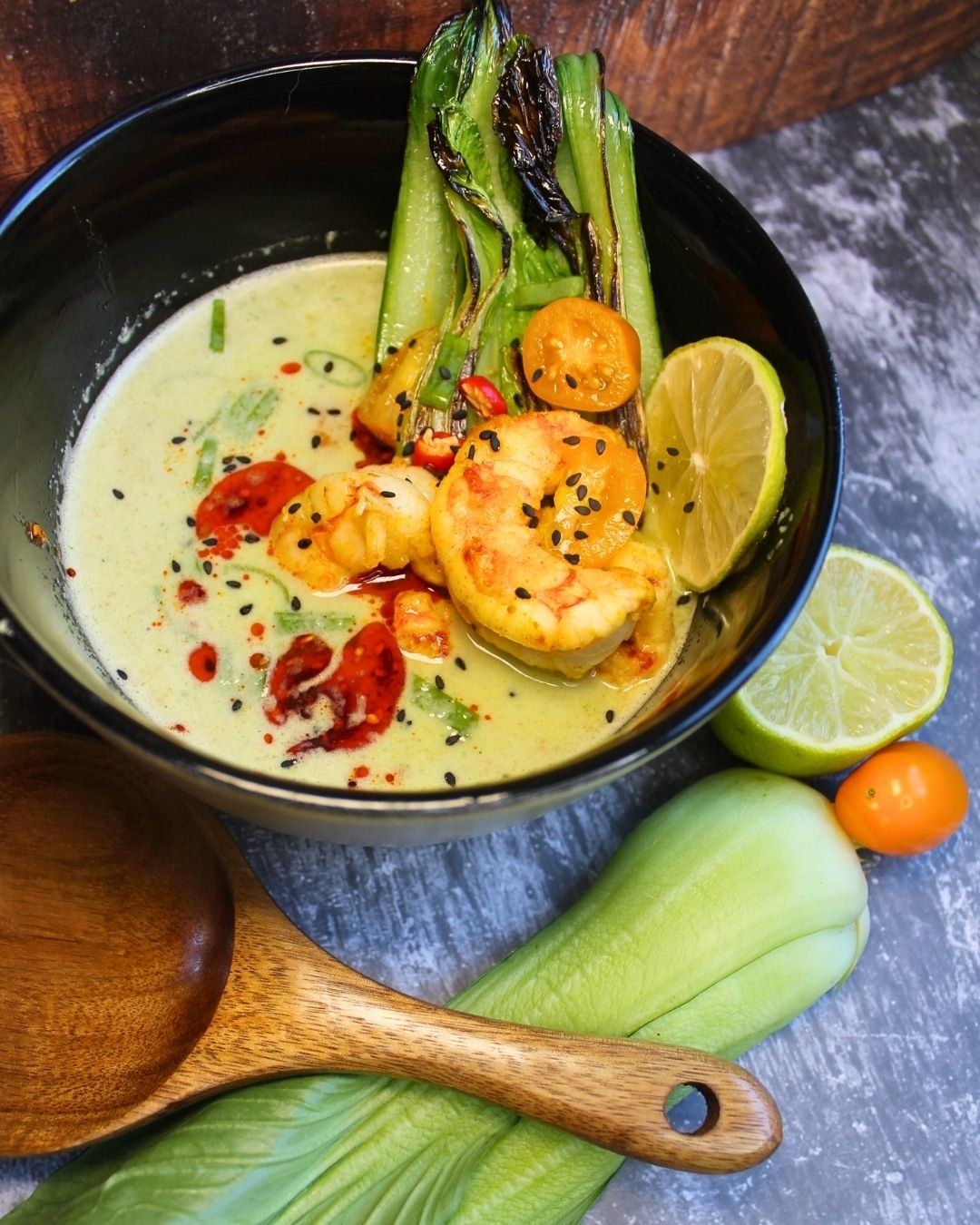 qué comer con sibo receta sopa thai