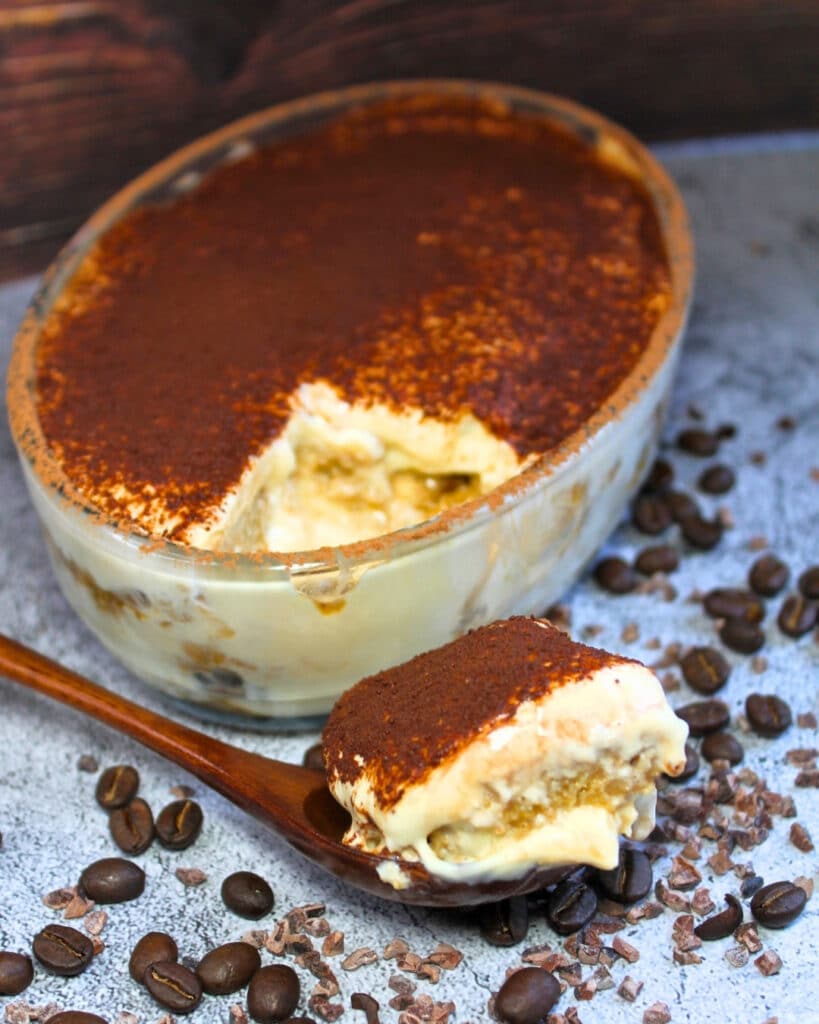 receta menu sibo postre tiramisú keto