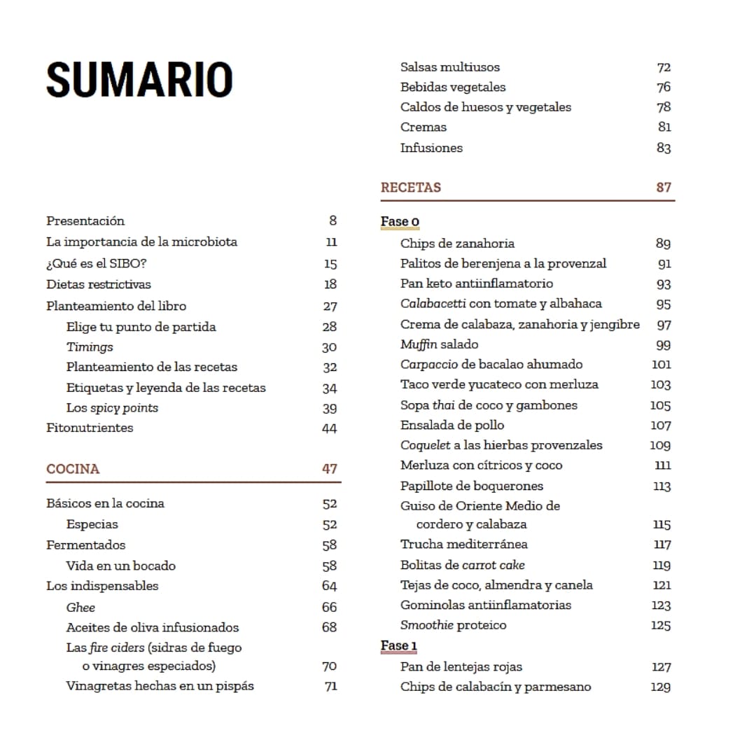 sumario libro sibo recetas 1